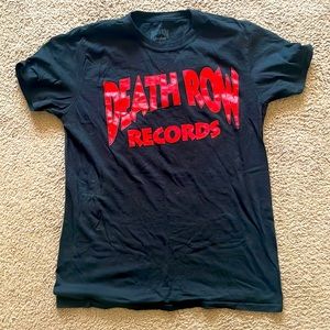 Death row T-shirt black and red size medium 🩸🩸🩸
